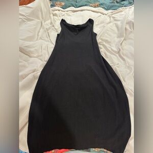 Banana Republic Stretch Black Midi Dress XS